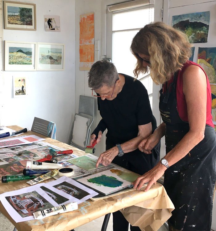Experimental Printmaking course with tutor Dyana Wells