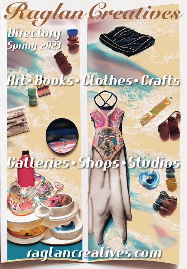 Raglan Creatives quarterly directory or artists and creators in the Raglan Whaingaroa area