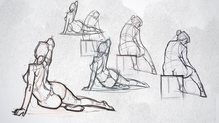 Weekly Life Drawing Class, ongoing
